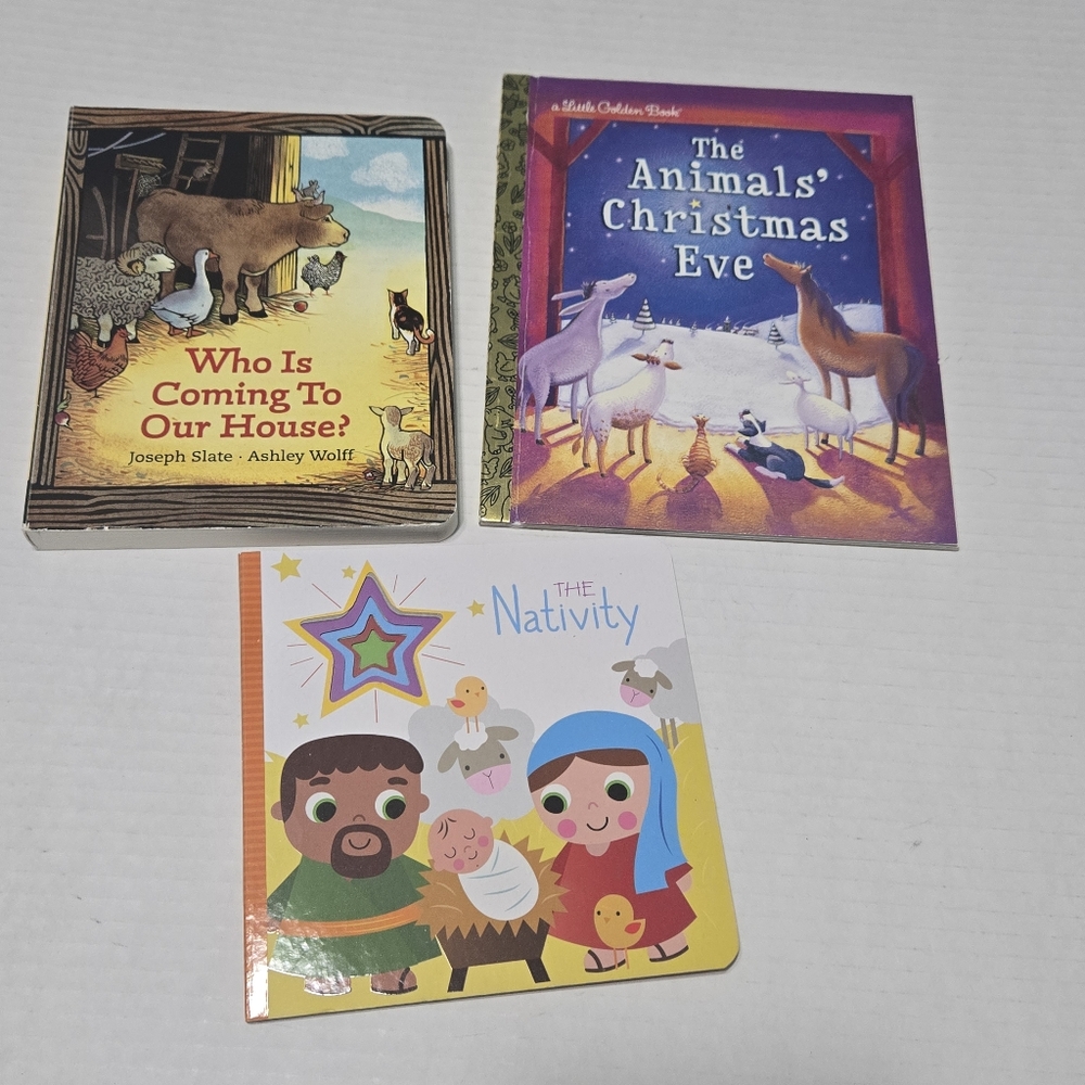 Fisher Price Little People Christmas Nativity Carrying Case & Figures BONUS book - Picture 11 of 11